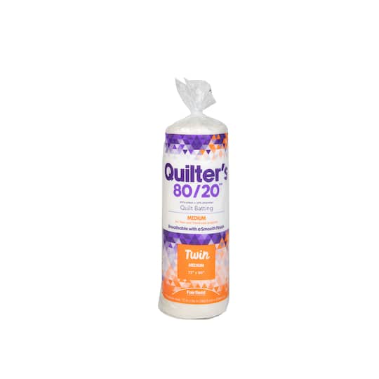 5 Pack: Fairfield™ Quilter's 80/20™ 72" x 90" Twin Quilt Batting